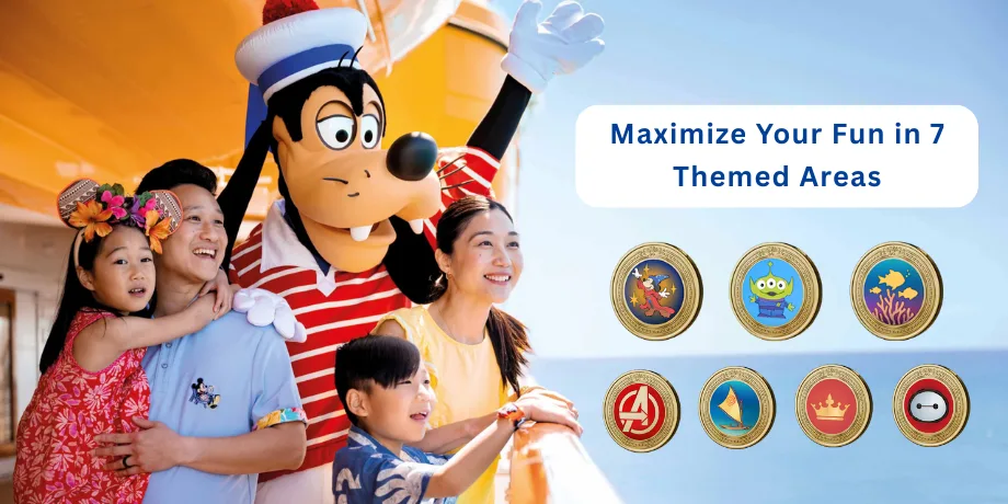 Disney Cruise Singapore: Explore All 7 Themed Zones Aboard the Magical Voyage
